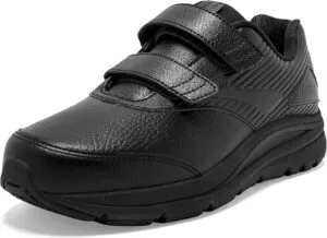 Brooks Addiction Walker V-Strap leather motion control shoes for severe hallux rigidus