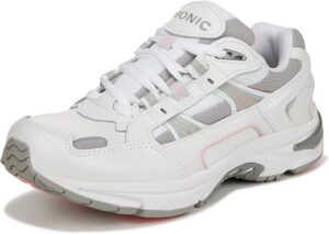 Orthaheel Women's Action Walker Shoes White/Pink 8.5 C/D US 