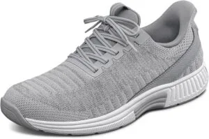Orthofeet Knit Kita hands-free slip on walking shoes for hallux rigidus 